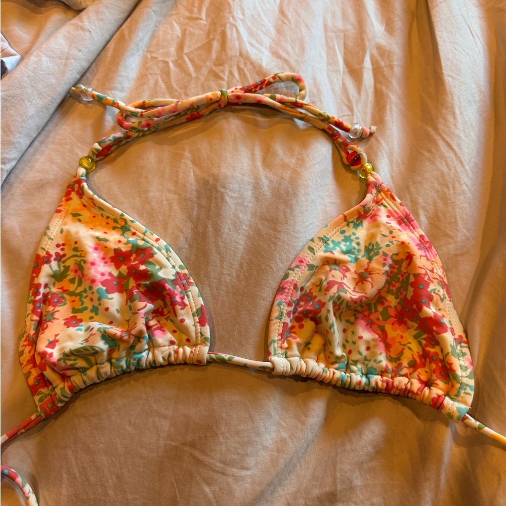 Floral Bikini Top